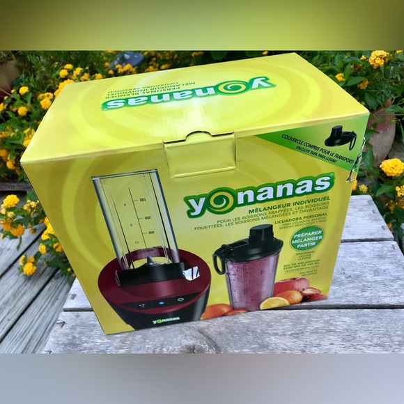 NEW Yonanas Personal Blend Blender Jet Travel Cup Lid Make Shakes Smoothies More - Picture 4 of 9